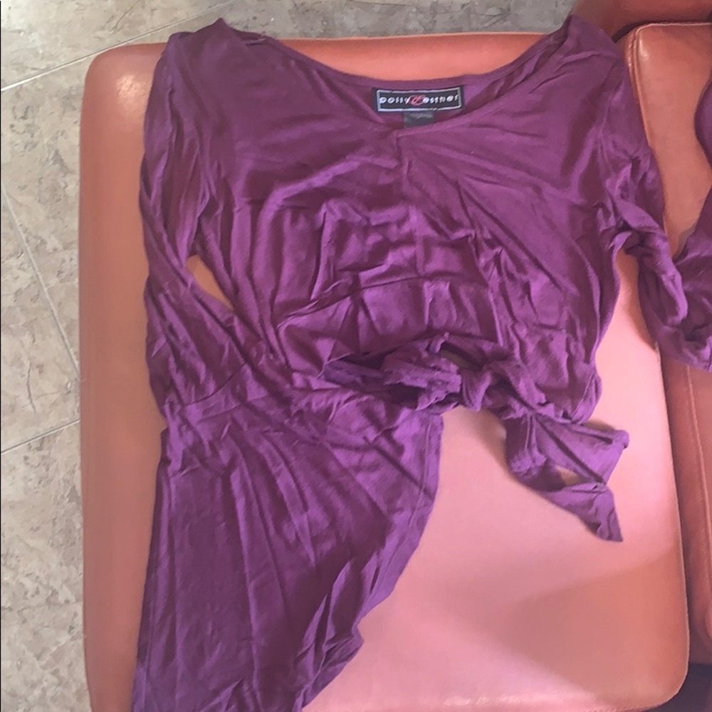 Flair sleeve crop